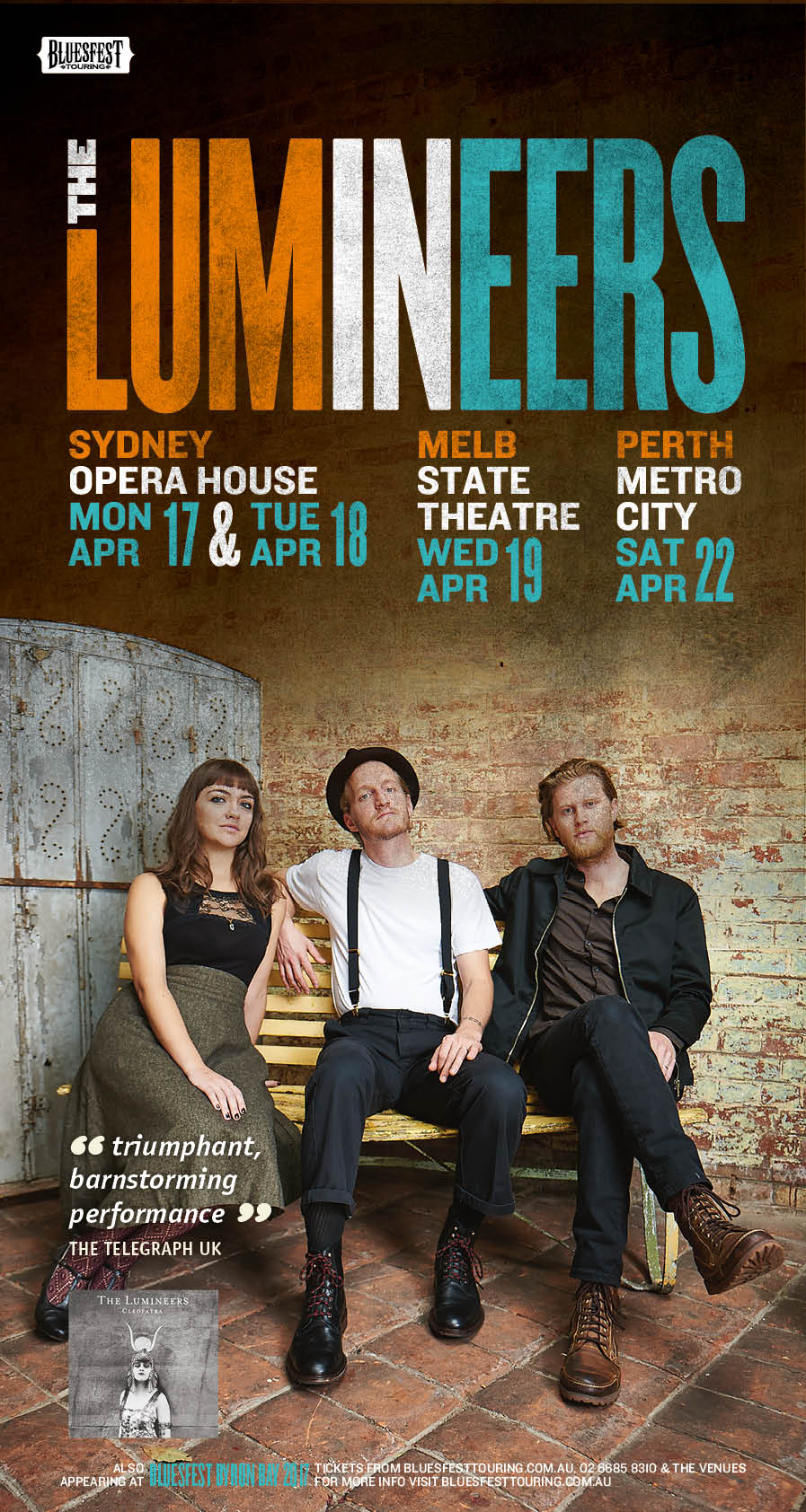 THE LUMINEERS Handsome Tours