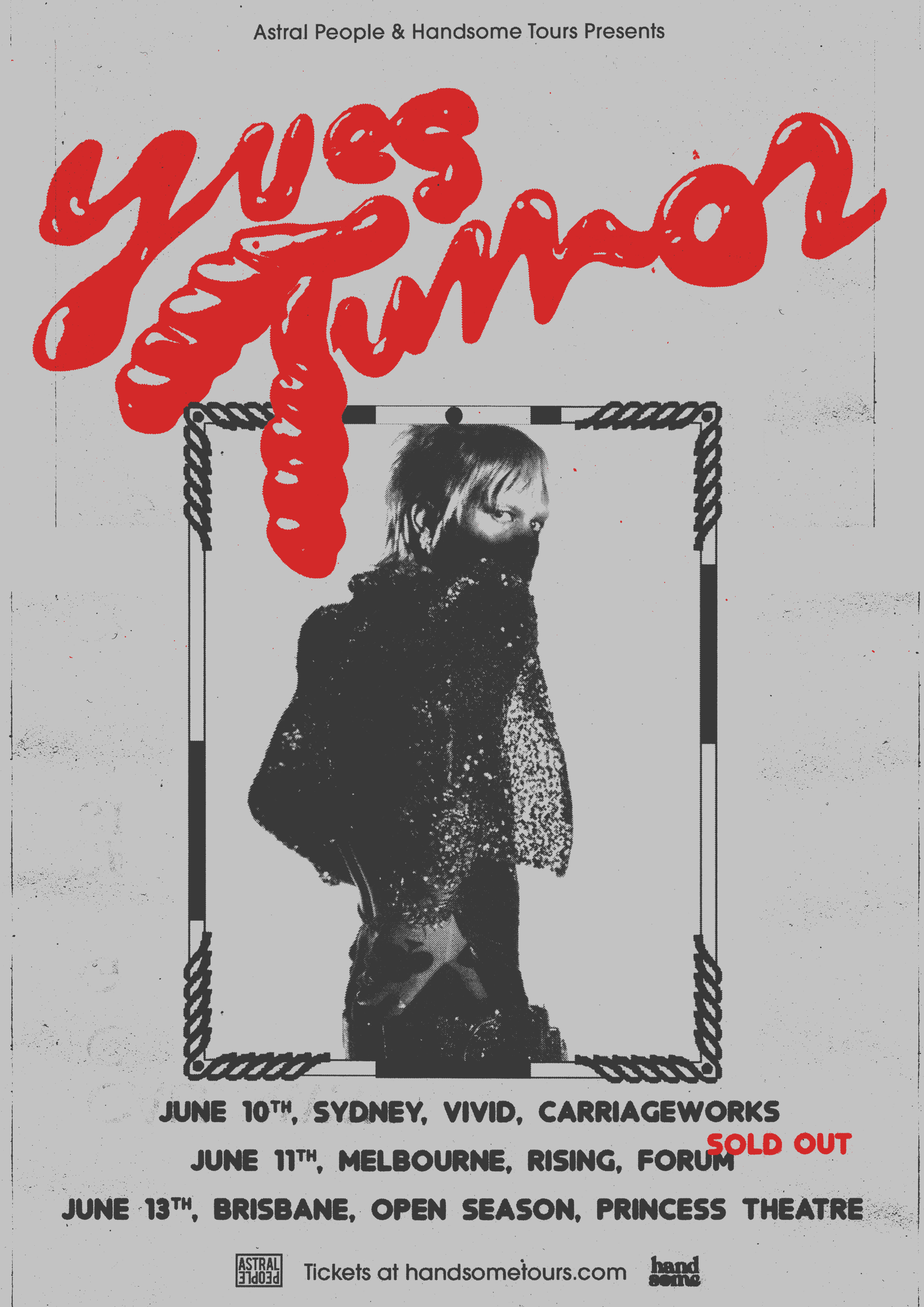 YVES TUMOR · Handsome Tours